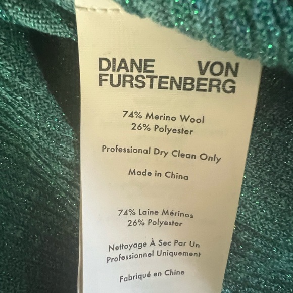 Diane Von Furstenberg two piece sweater dress - Picture 5 of 6